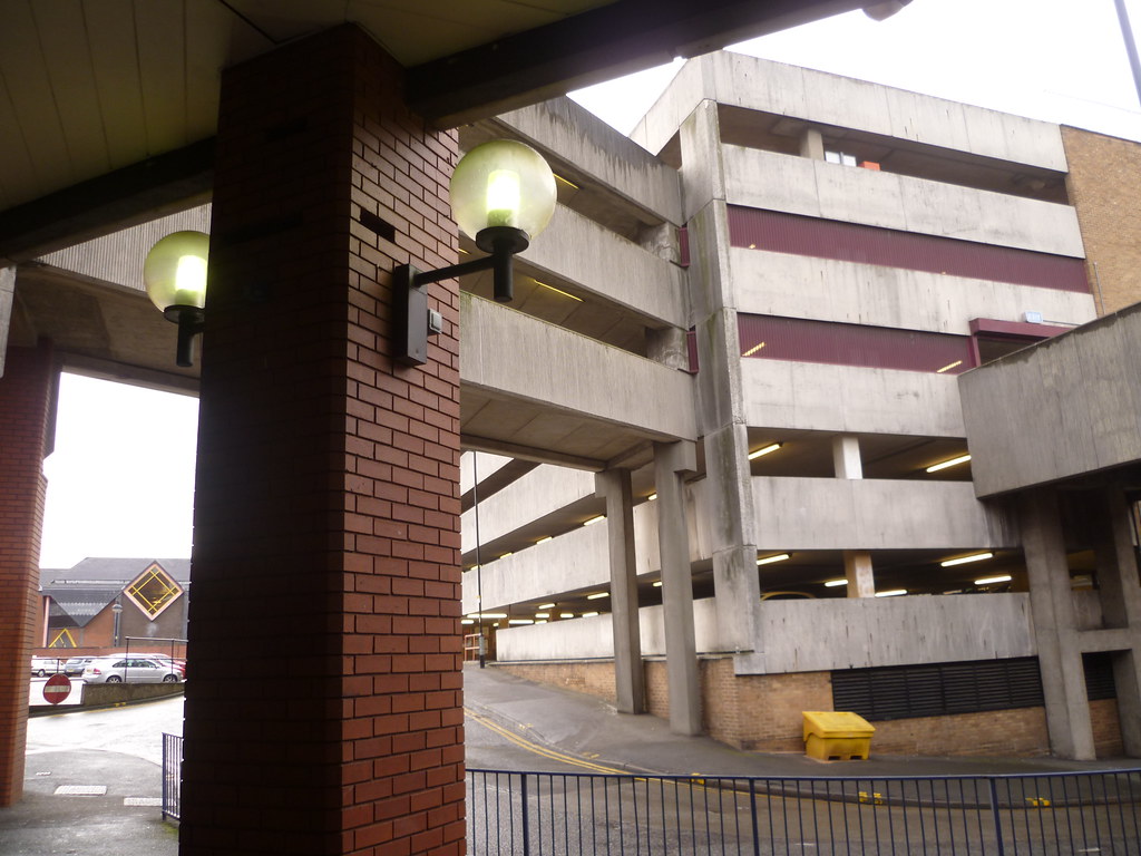Brutalism Stourbridge style The bridge from the car park t… Flickr