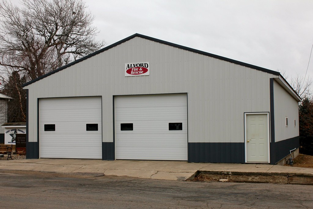 Fire Station Alvord, IA Tom McLaughlin Flickr