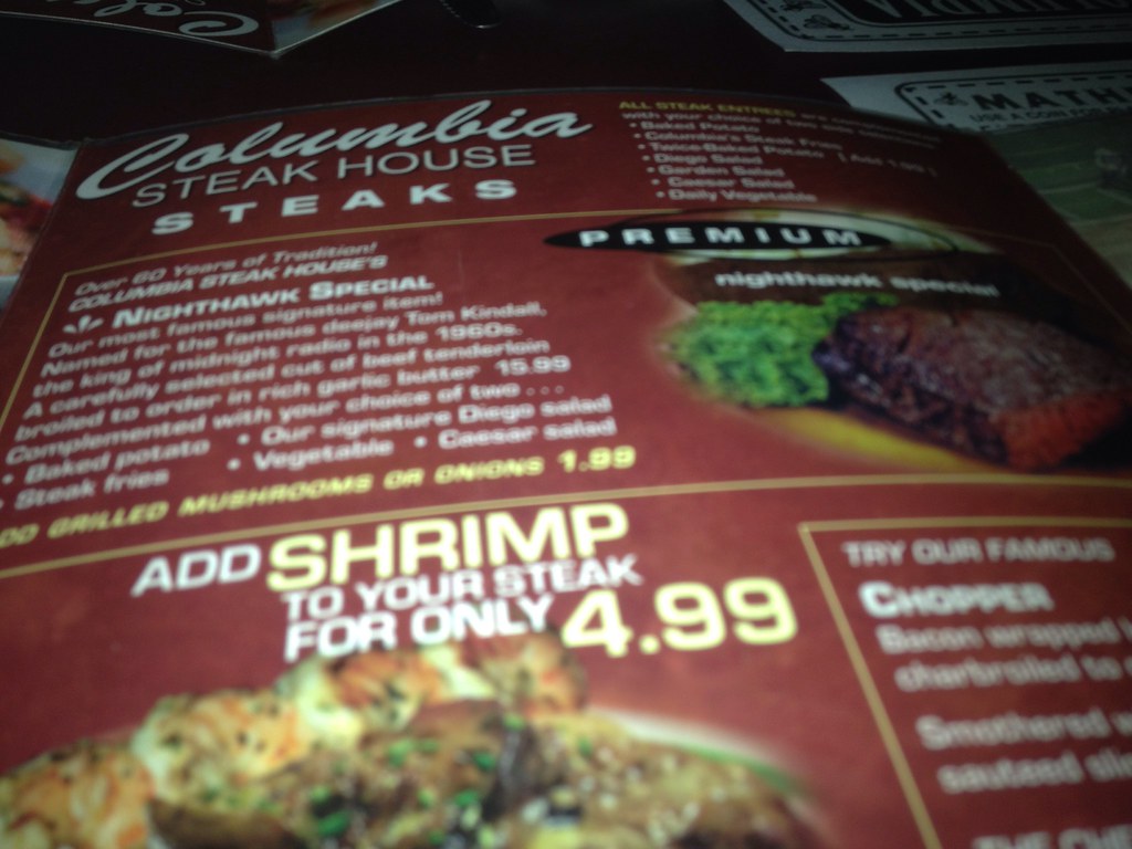 Columbia's Steakhouse Lexington, Ky. www.kaintuckeean.co