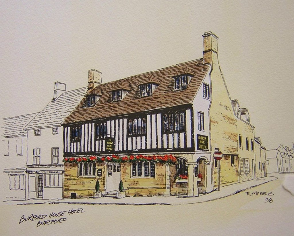 Burford House Hotel Burford A 17th Century landmark on the… Flickr