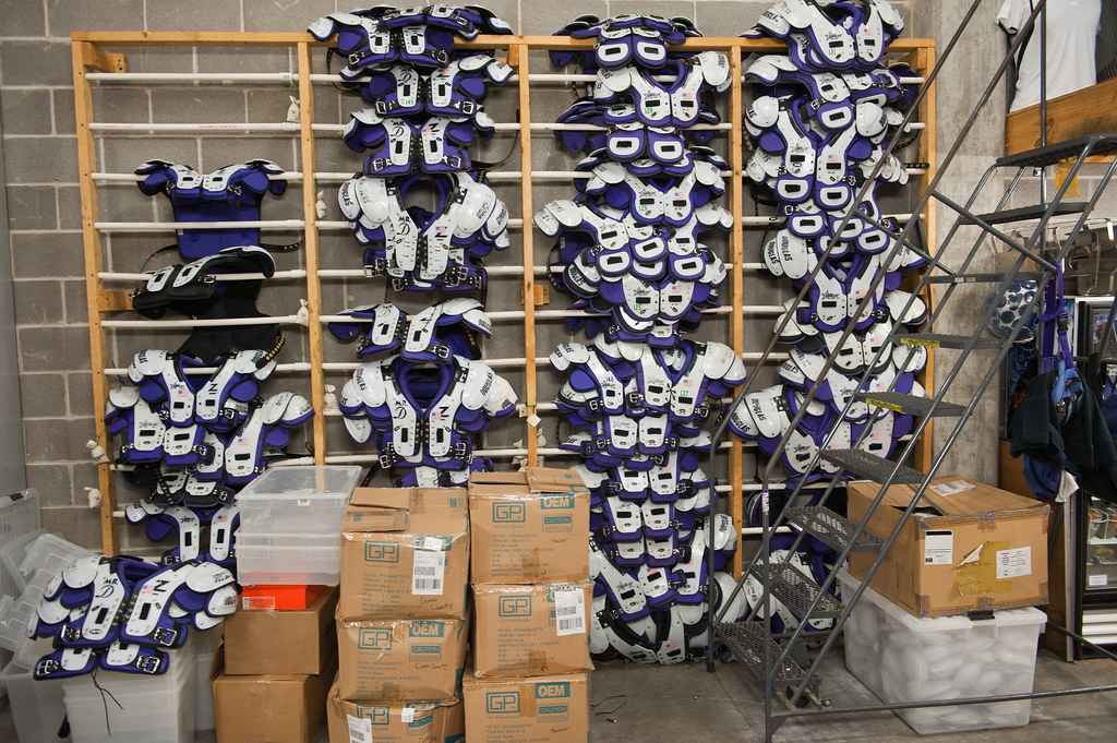 Shoulder pad storage Shoulder pads come in all shapes and … Flickr