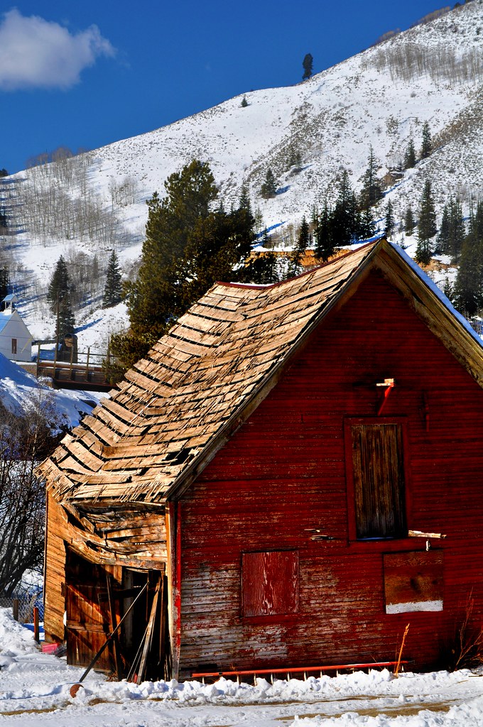Sagging Red Cliff, CO. Here's a little history about this … Flickr