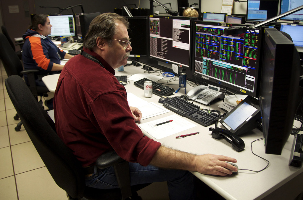 Hubble Space Telescope Control Room a photo on Flickriver