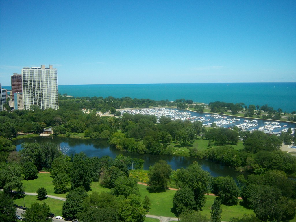North Pond, Diversey Harbor, Lake MI Jill (Davis) Rothwell Flickr
