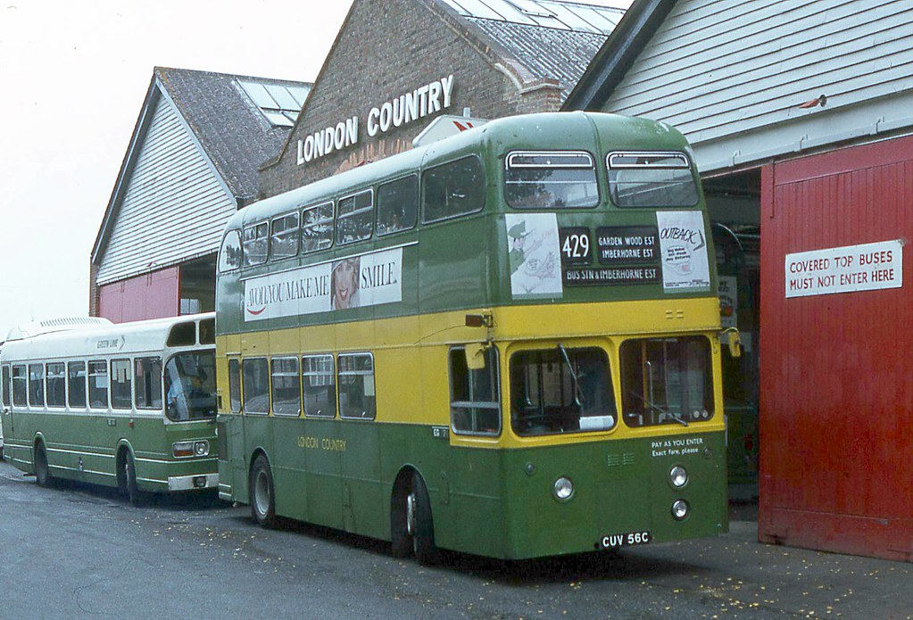 R 429 XF6 10.9.79 East Grinstead garage trolleyjohn654 Flickr