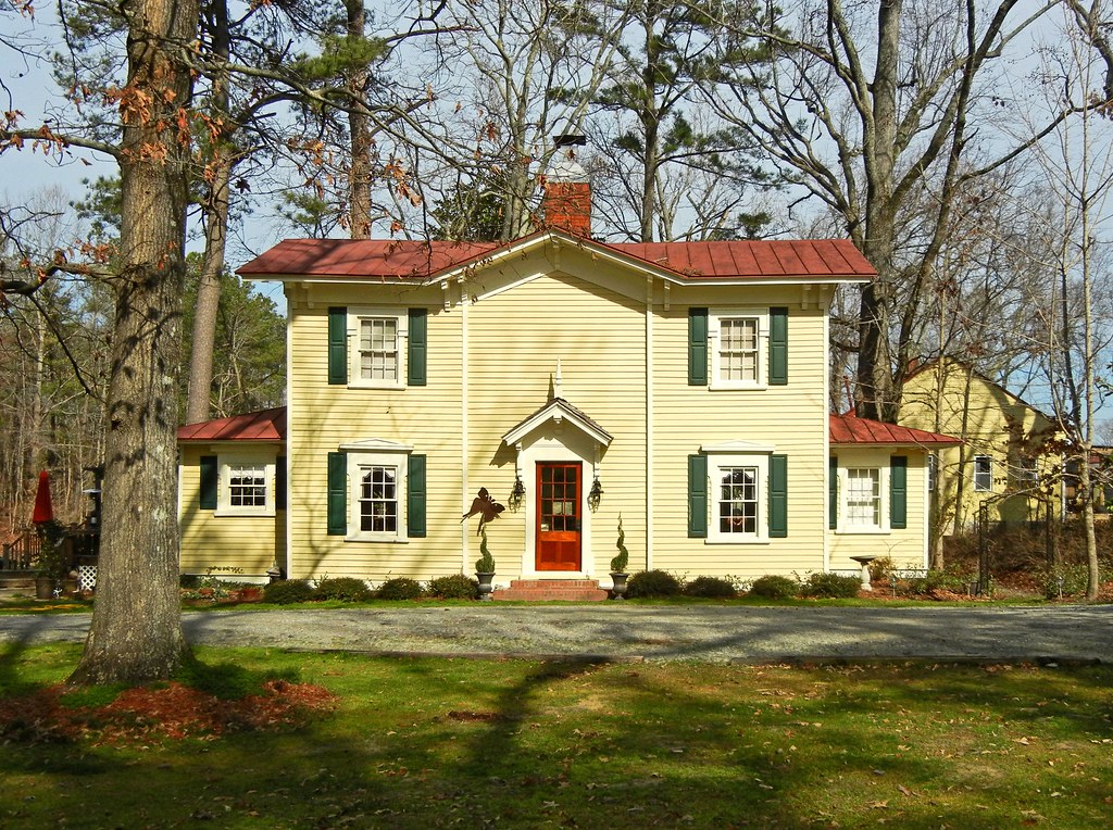 Winter Scenes of Coolmore Plantation and Its Outbuildings Tarboro
