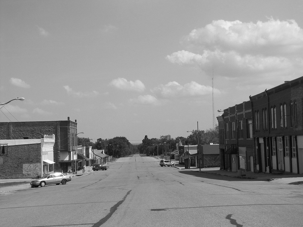 Cedar Vale, Kansas Cedar Street, the main drag in this qui