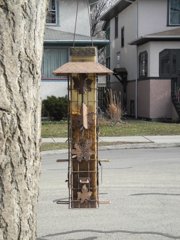 Fancy Bird Feeder It's all fancy like. sewcollision Flickr