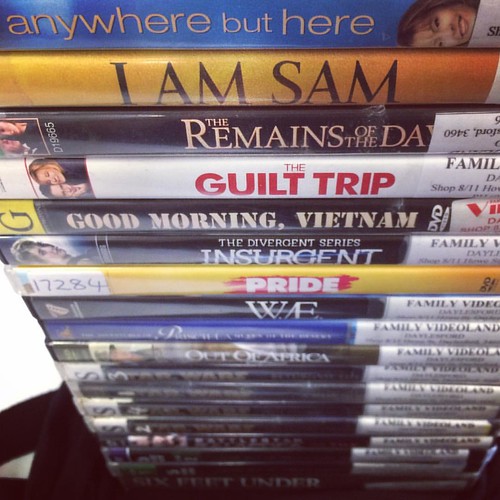I may have got a little carried away at the video store cl… Flickr