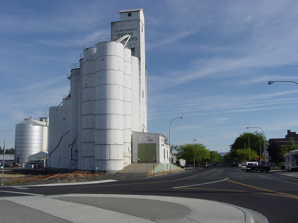 Downtown Moscow Grain Silos Idaho Department of Commerce Flickr