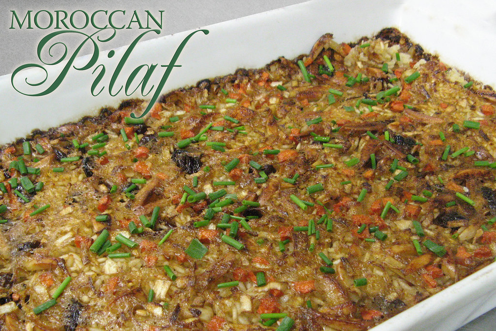 Moroccan Rice Pilaf Moroccan Rice Pilaf recipe at www.cath… Flickr