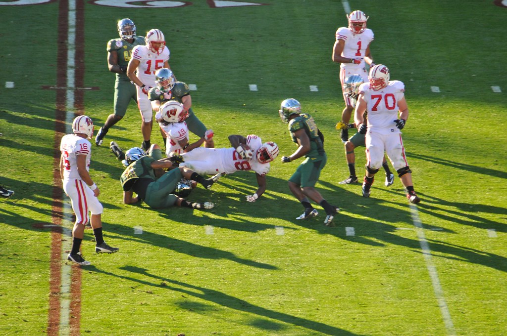 Wisconsin Running Back Montee Ball Gets Extra Yards at 201… Flickr