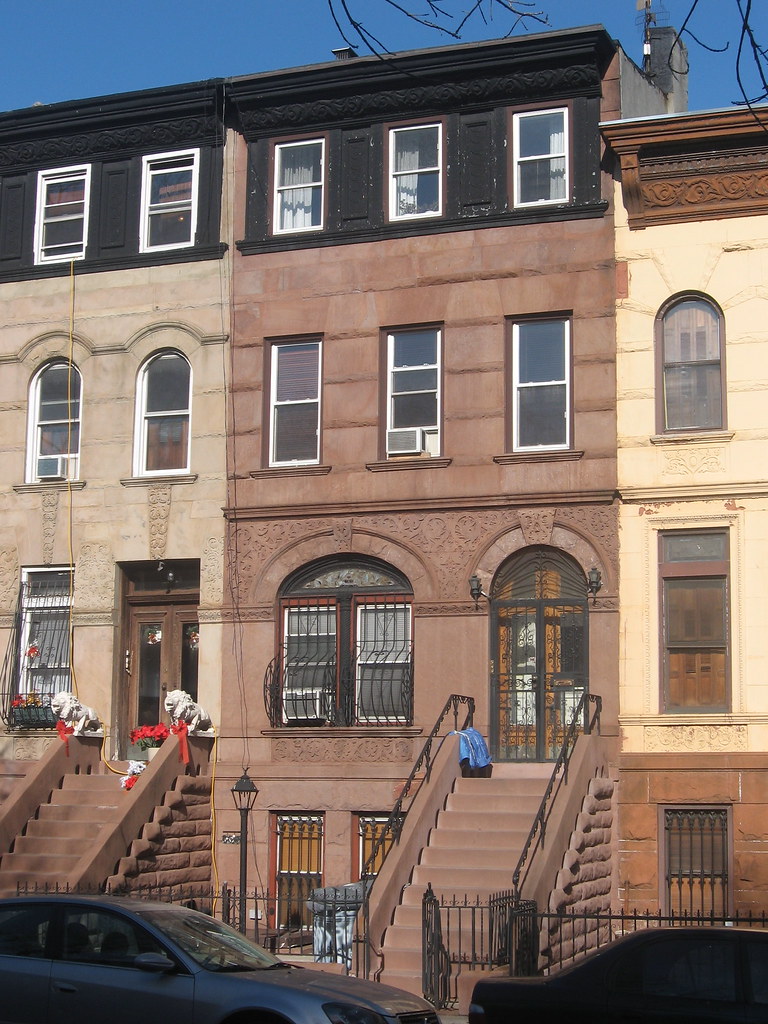397 Park Pl., Prospect Heights Romanesque Revival Row