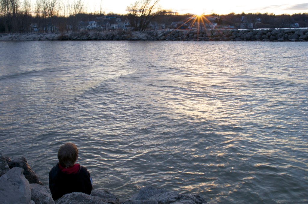 DSC_0021 Irondequoit Bay Outlet at Sunset the Mack4 Flickr
