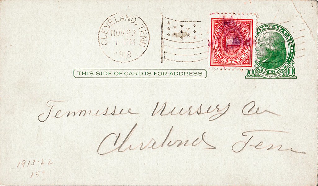 Documentary Stamp Used as Postage Due During the First Wor… Flickr