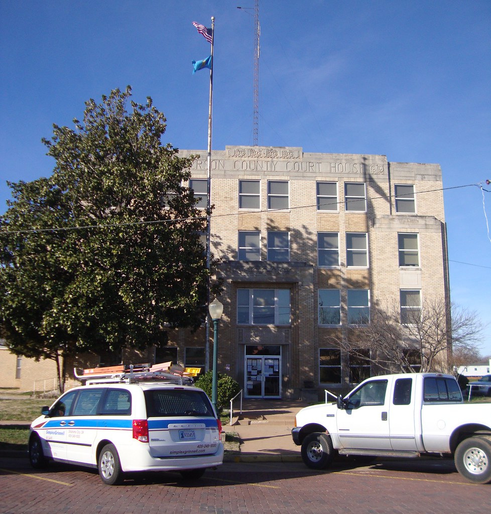 Jefferson County Courthouse (Waurika, Oklahoma) This Art D… Flickr