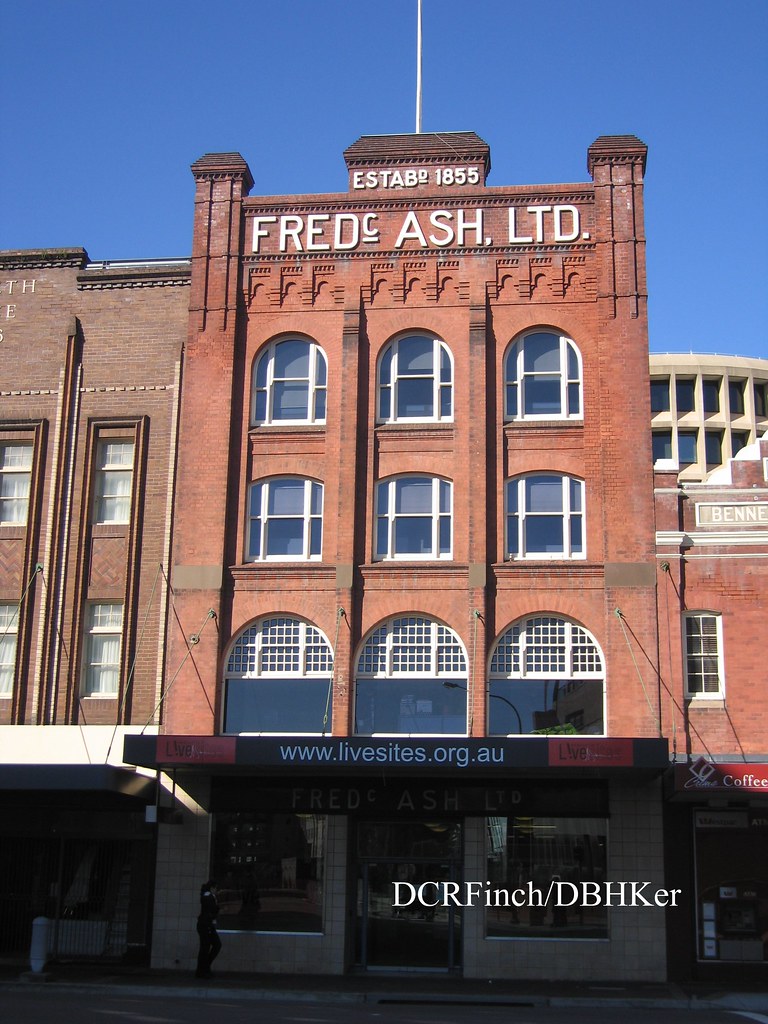Frederick Ash Building Newcastle, NSW 1905 Hunter St