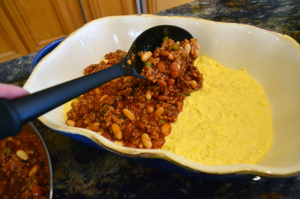 20120103 Turkey Chili Cornbread Bake 032 Valerie's Kitchen Flickr