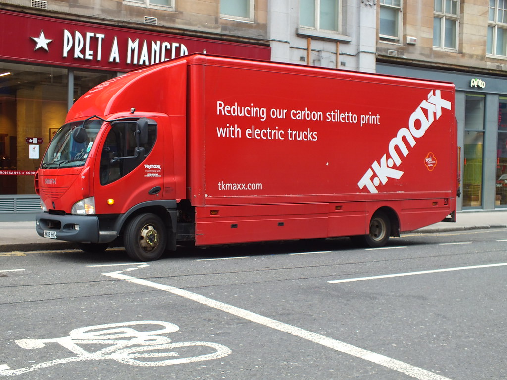 TK Maxx electric truck Western SMT Flickr