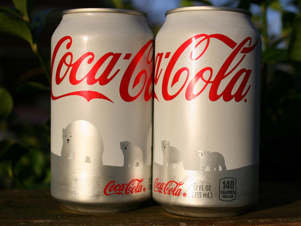 The 2011 CocaCola Polar Bear cans Brent Moore Flickr