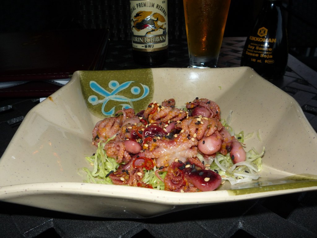 Wasabi Restaurant, Ottawa Marinated Baby Octopus Flickr