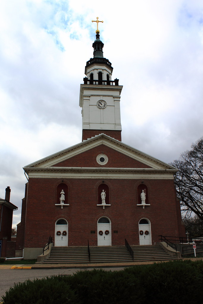 Front View, Basilica of St Francis Xavier Vincennes, Ind… Flickr