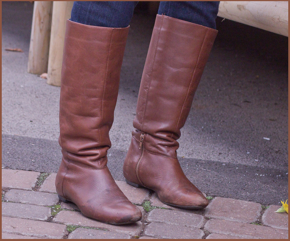 Brown Boots Nice Long Boots Antony *** Flickr