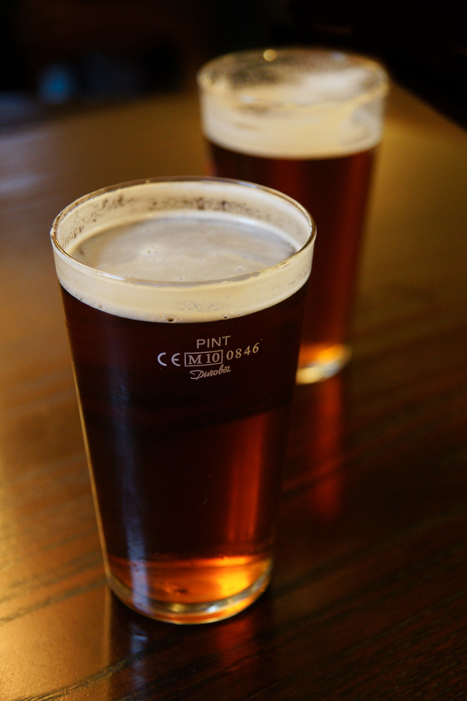 Ahhhhhh A couple of pints we had while visiting our daught… Flickr
