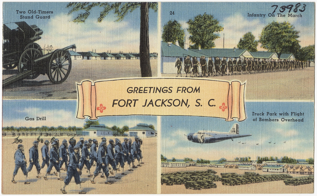 Greeting from Fort Jackson, S. C. File name 06_10_018872 … Flickr