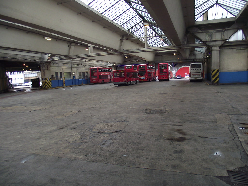 Shepherd's Bush Bus Garage Taken on the 28th January 2012 … Flickr