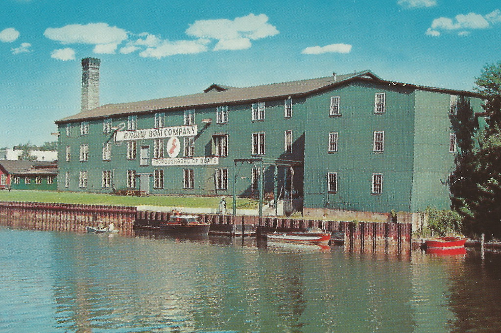 NW Manistee MI INDUSTRY WOOD BOAT MANUFACTURER Century Boa… Flickr