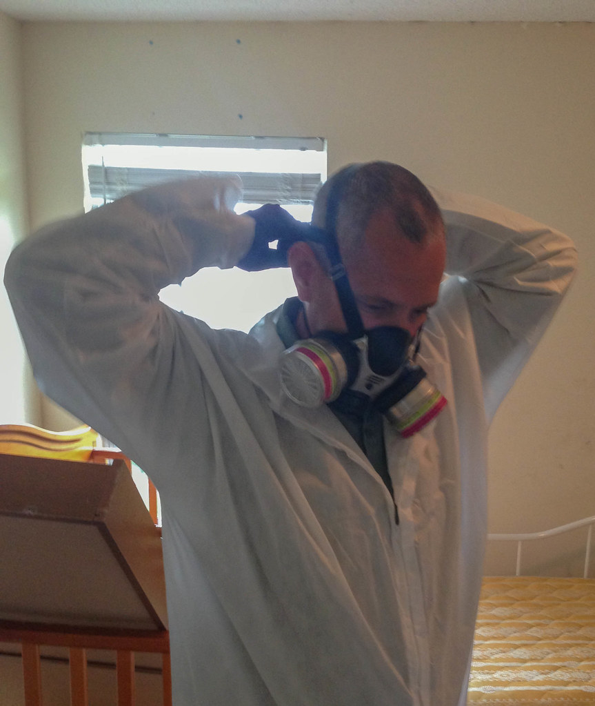 Bed Bug Treatment Shane is putting on his PPE in preperati… Flickr