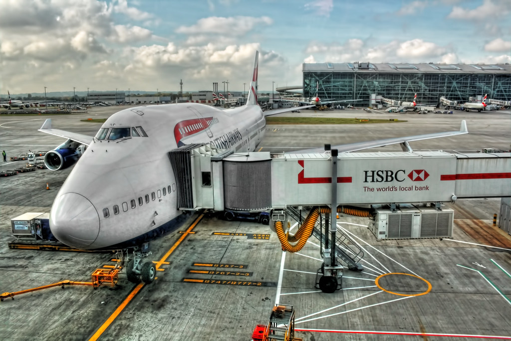 London Heathrow U.K. Boeing 747400 08 London Heathrow A… Flickr