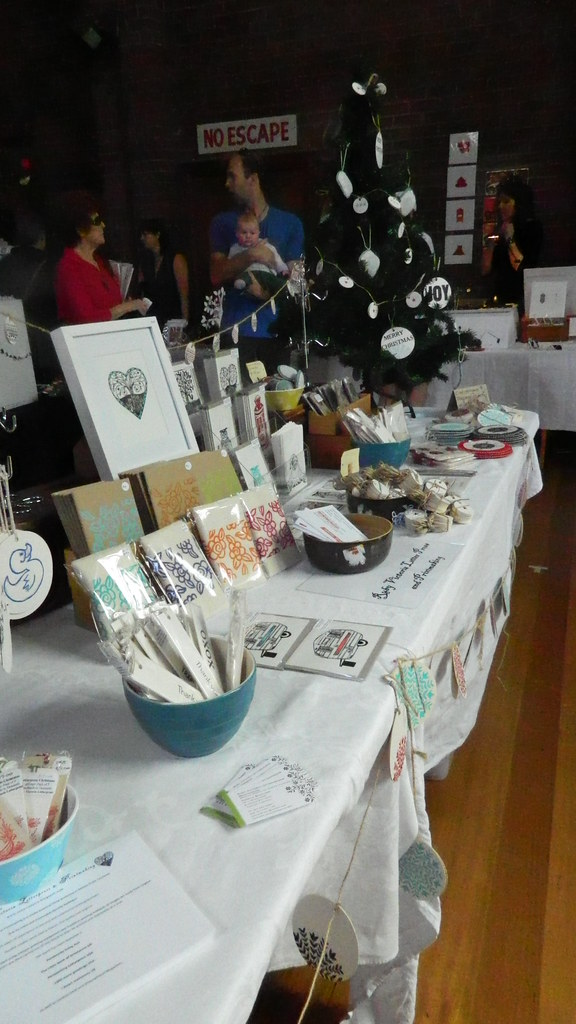 The Nook Market Nov 2011 North Hobart Tasmania my stall at… Flickr
