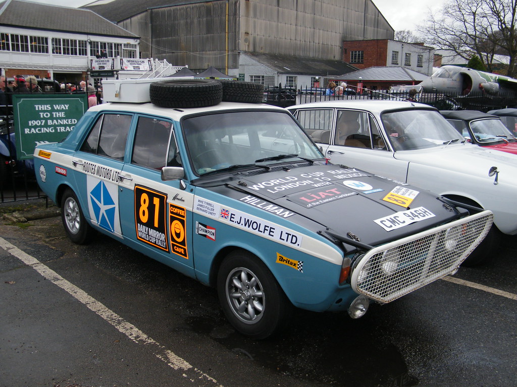 1969 Hillman Hunter 1968 LondonSydney World Cup Rally w… Flickr
