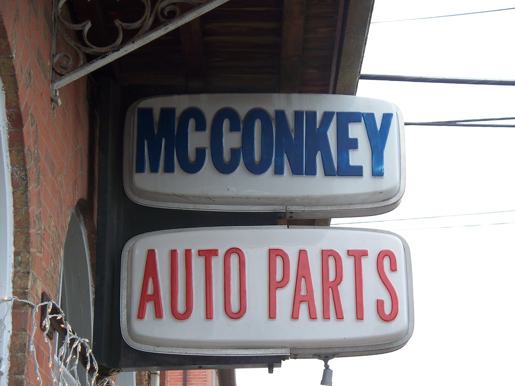OH Waverly McConkey Auto Parts Plastic vacuum formed sig… Flickr