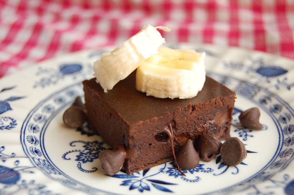 glutenfree peanut butter banana brownie Carol Flickr