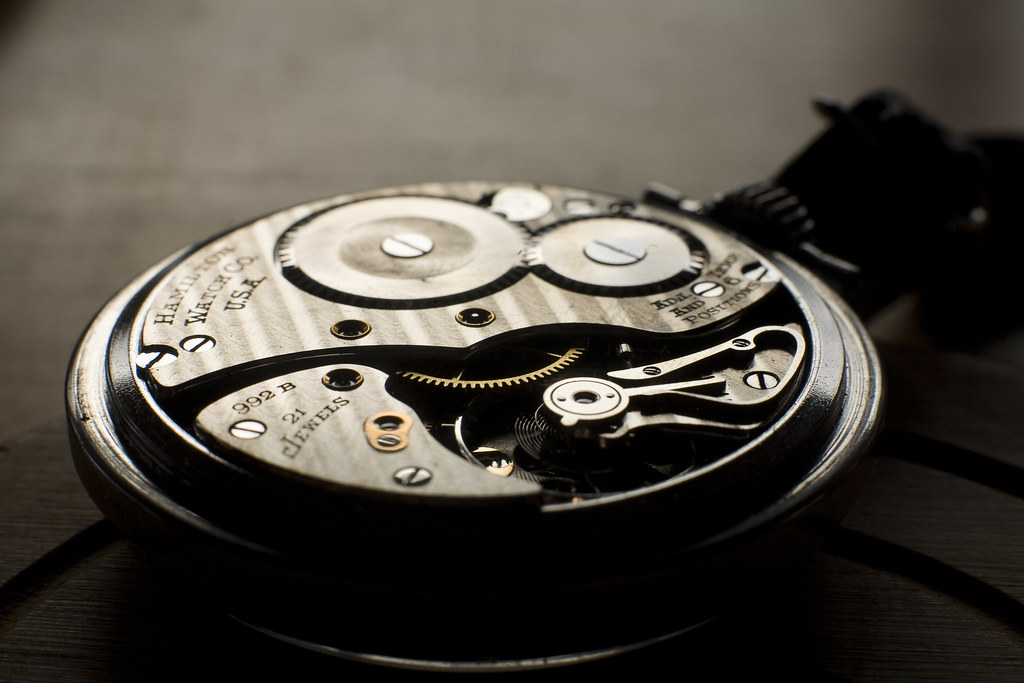 An old pocket watch in brilliant sunlight I took this pict… Flickr