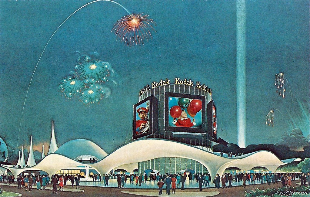 Vintage 1964 1965 New York World's Fair Postcard, The Ko… Flickr