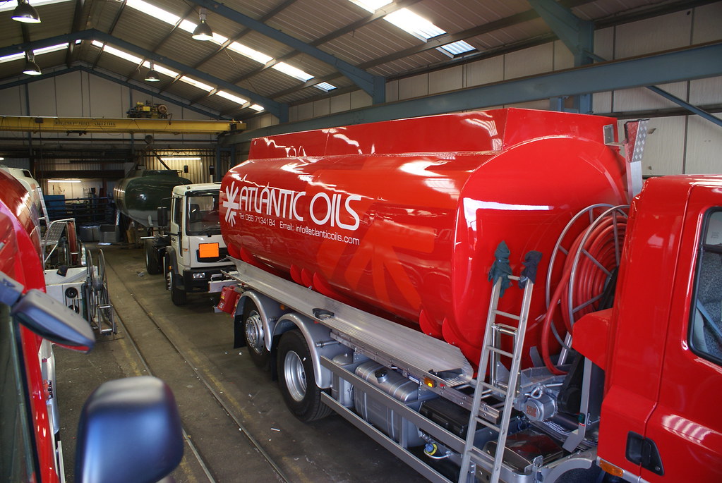 Atlantic Oils Vinyl graphics to a tanker keith baker Flickr