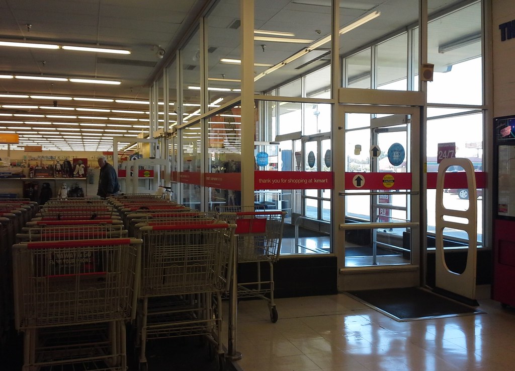 Front entryway The Jonesboro Kmart still retains it's clas… Flickr