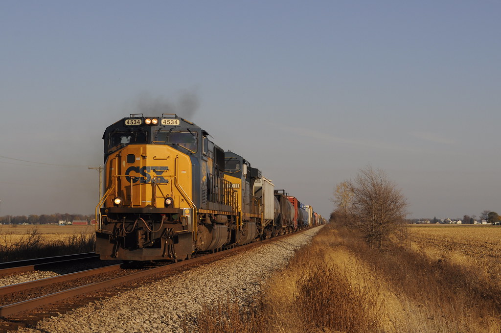 CSX WB Q359 east of Bairdstown Ohio CR 236 east of Bairdst… Flickr