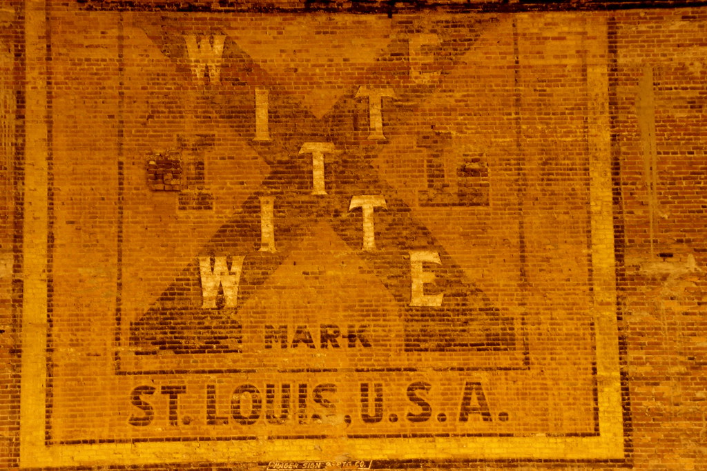Witte Mark Old building in Lacledes Landing, St. Louis, MO