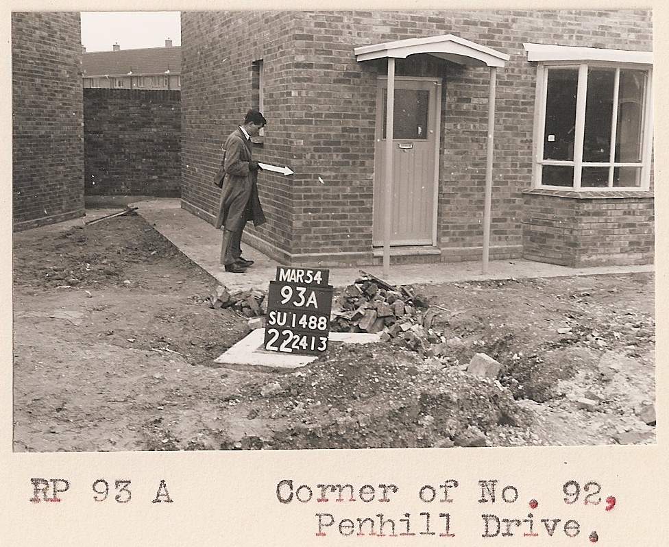 1954 No.92 Penhill Drive, Swindon Source Scan of an OS R… Flickr