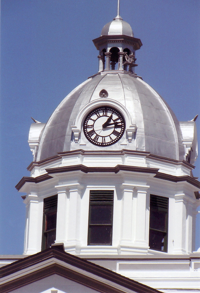 Jefferson County Court House Tower and Clock (Monticello, Fl.) a