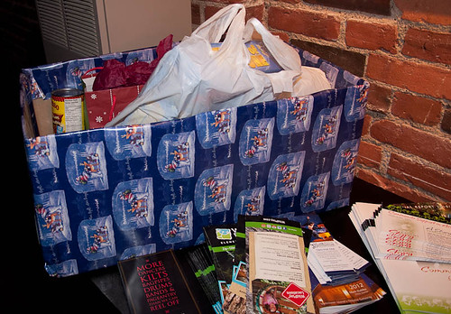 The donation box We filled the Transition House donation b… Flickr