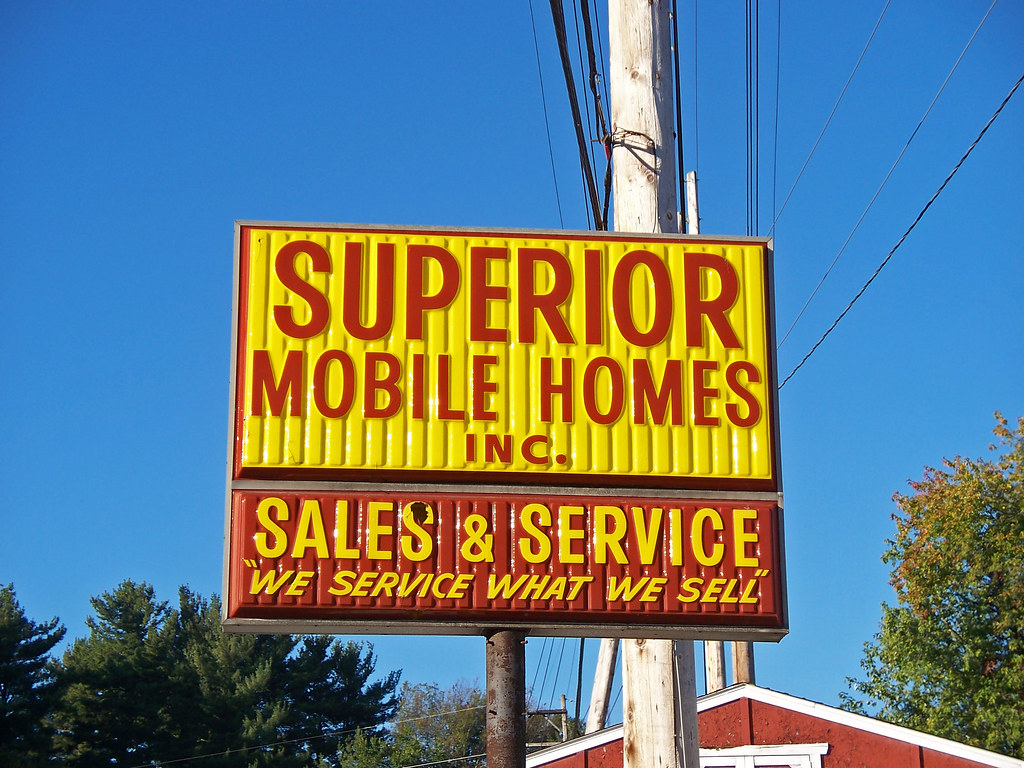 OH Dover Superior Mobile Homes Plastic sign for Superior… Flickr