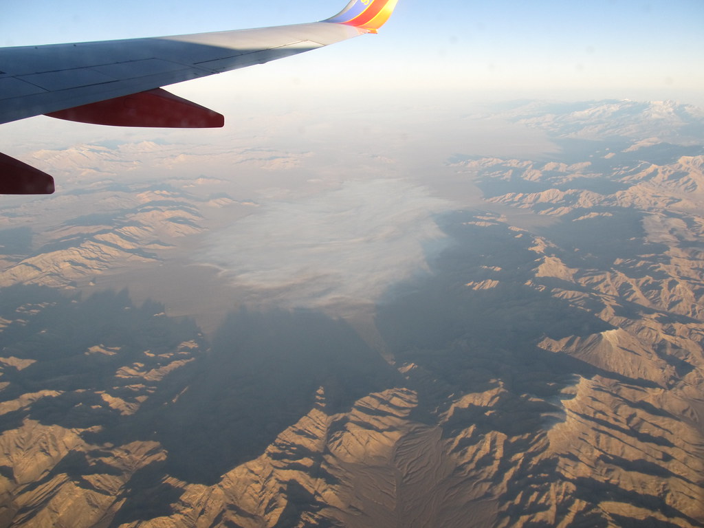 Sandy Valley from Flight Between Las Vegas, Nevada and Ora… Flickr