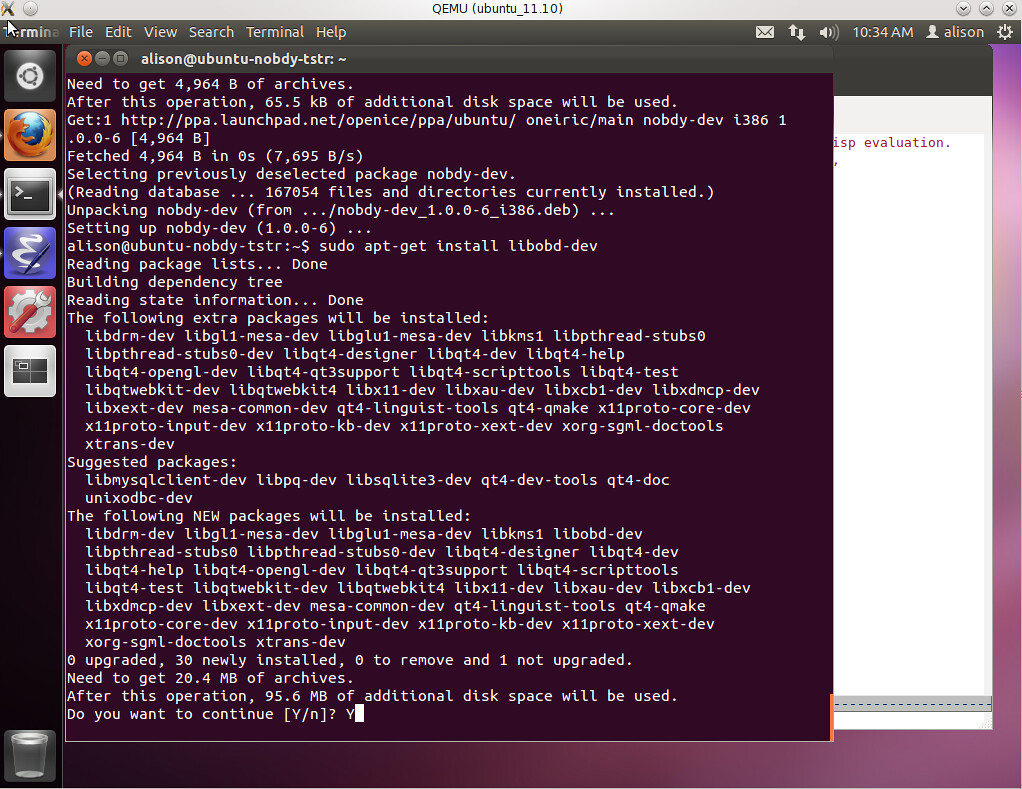 libobddev_aptget_install_in_Qemu My new Ubuntu 11.10 One… Flickr