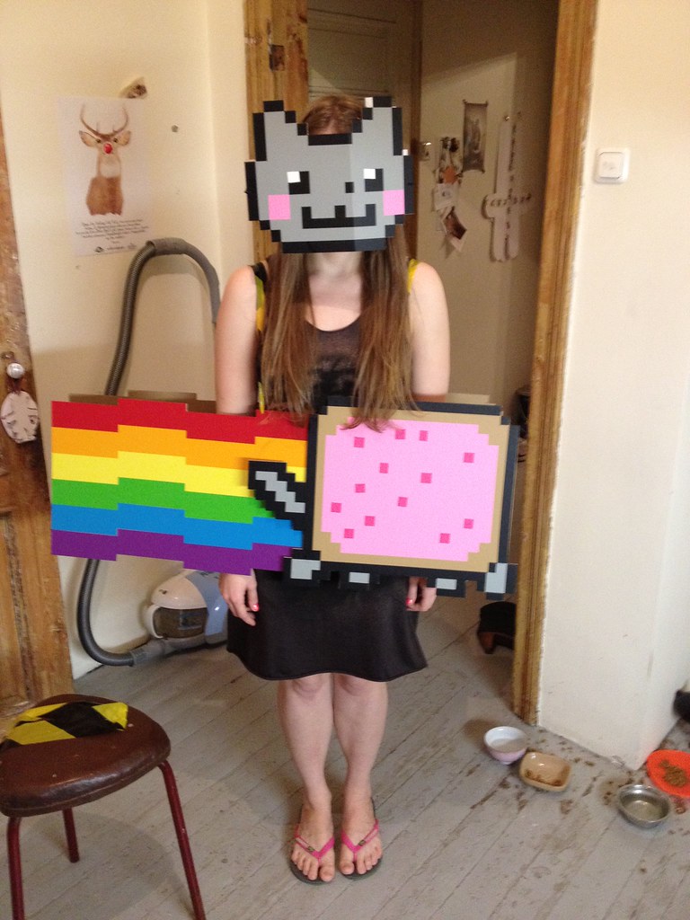 my nyan cat costume for New Year's eve ZAI couple Flickr
